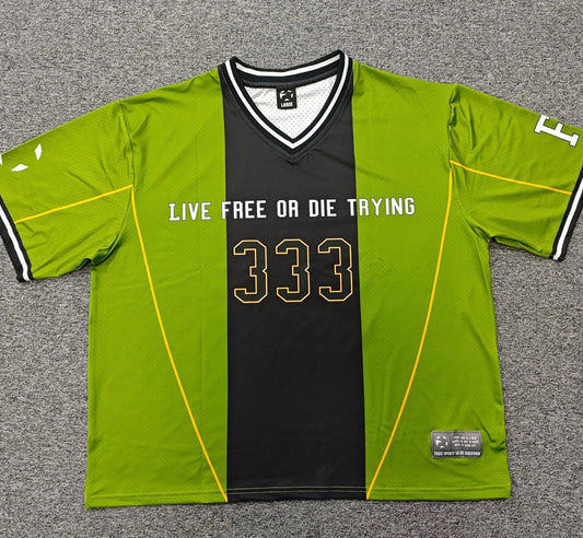 LIVE FREE OR DIE TRYING/ GREEN