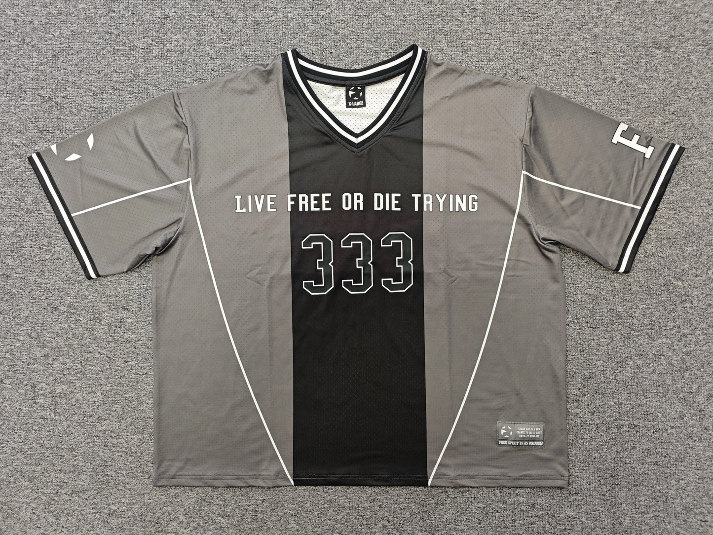 LIVE FREE OR DIE TRYING JERSEY